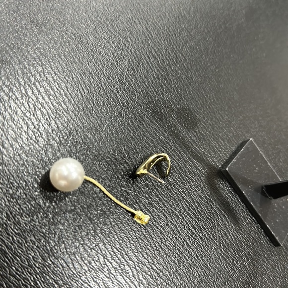 Pearl Earrings For Women, Luxury Round Pearl Earrings, Shinning Luxury Round - Picture 6 of 12